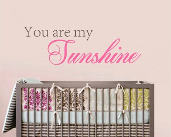 You Are My Sunshine Quotes Wall Decal Love Vinyl Art Stickers You Are My Sunshine Quotes Wall Decal Love Vinyl Art Stickers